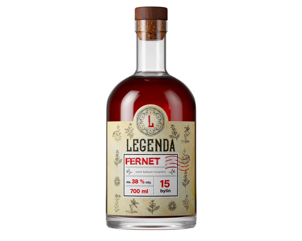 Fernet Legenda 38% 700 ml