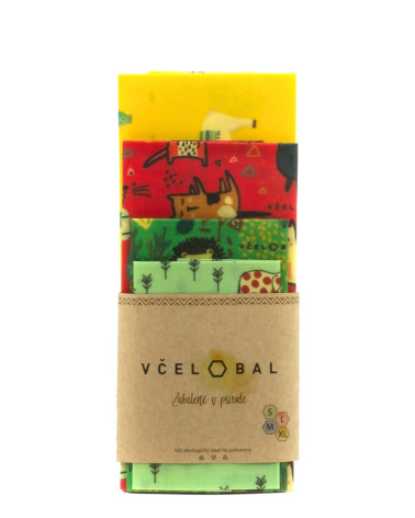 Včelobal KOMBO Zvieratká