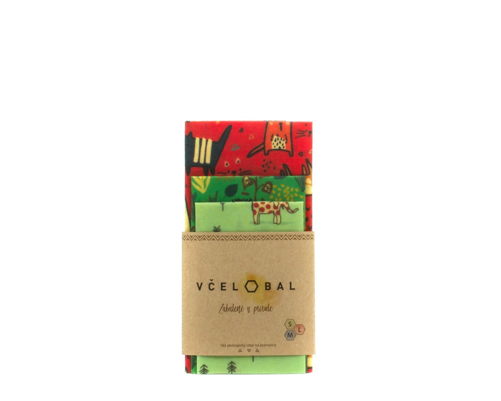 Včelobal TRIO SML Zvieratká