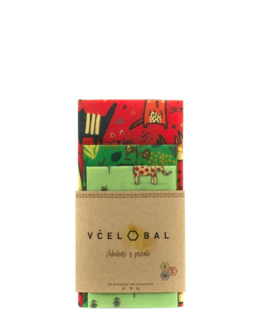 Včelobal TRIO SML Zvieratká