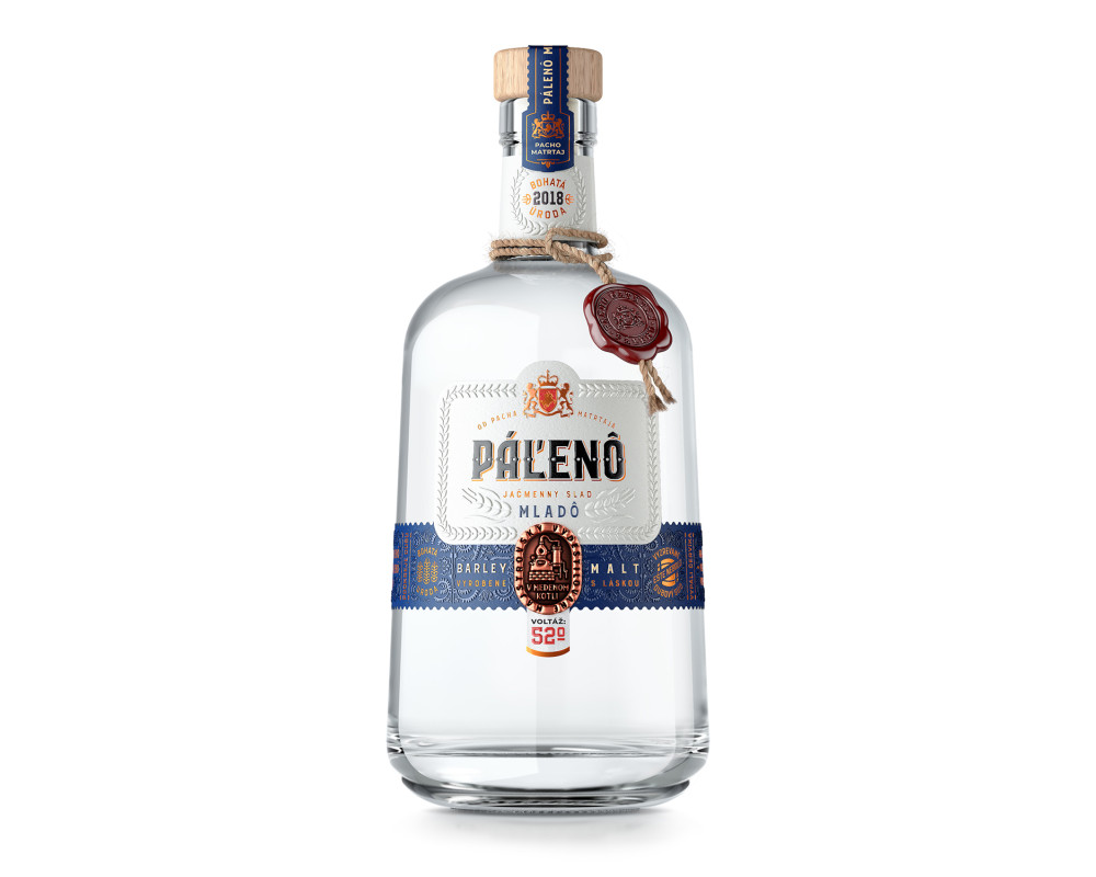 PÁĽENÔ MLADÔ, 52%, 0.7 L