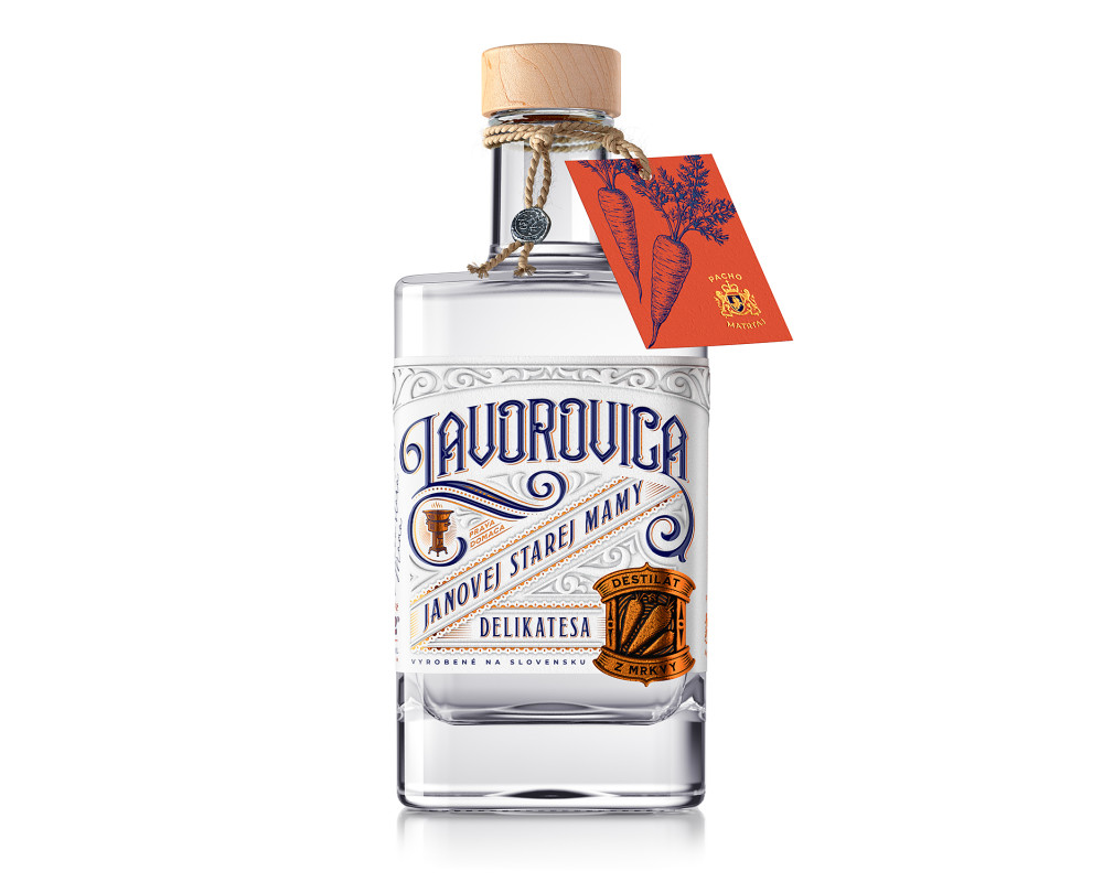 LAVOROVICA JANOVEJ STAREJ MAMY, 52%, 0.5 L