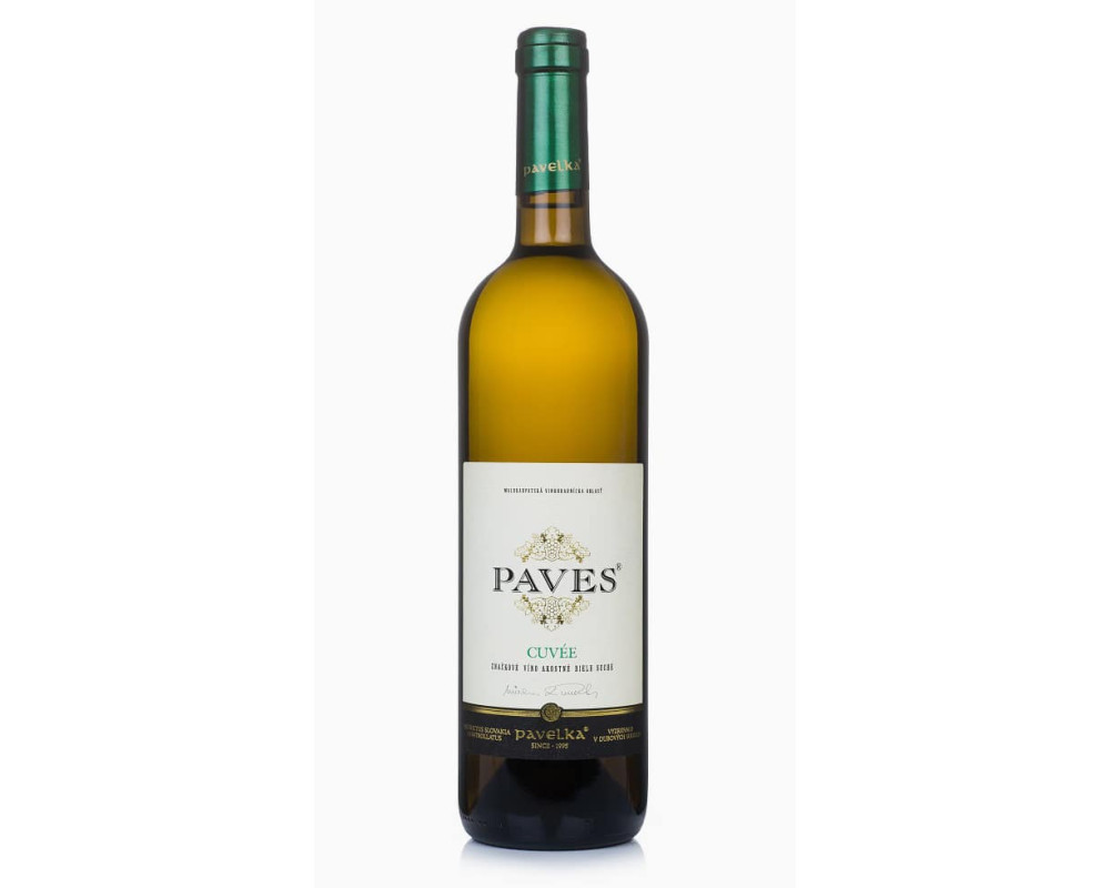 Vinárstvo Pavelka - Paves Biely - Biele, Suché, Barikové - 0,75 l