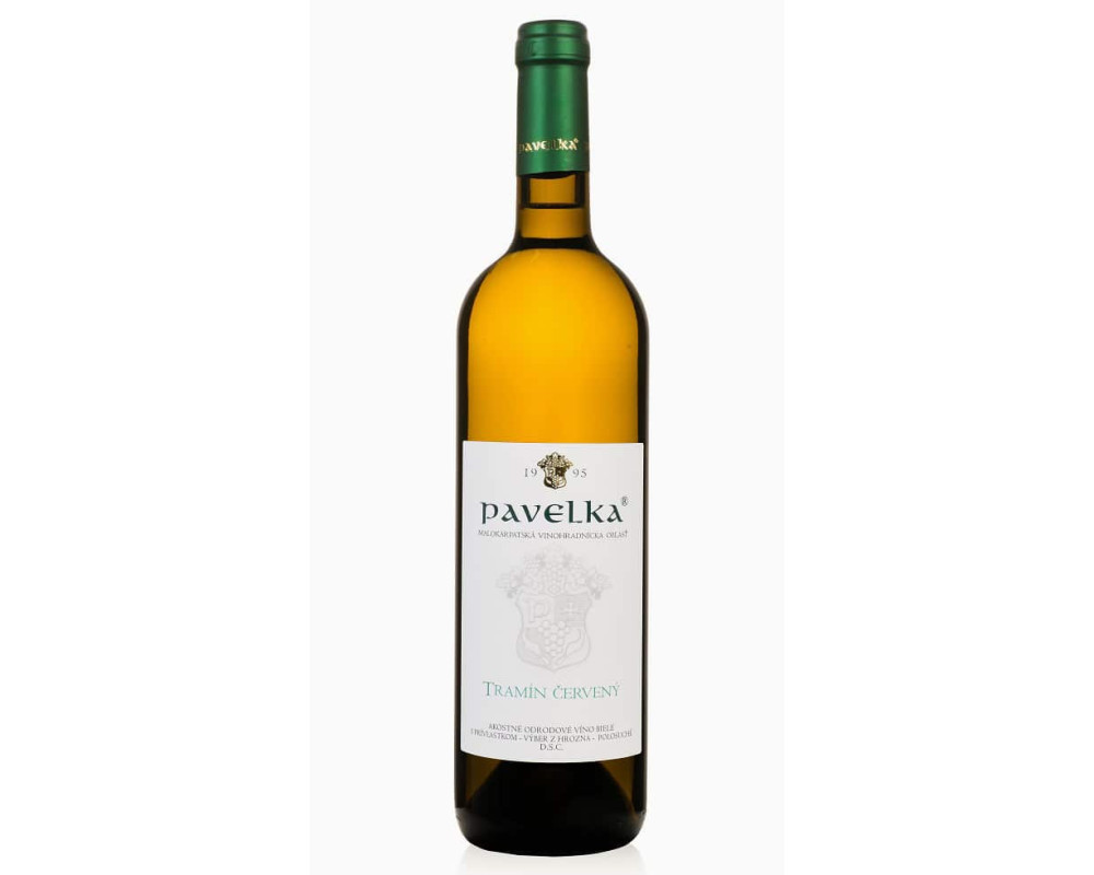 Vinárstvo Pavelka - Tramín červený - Biele, Polosuché - 0,75 l