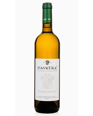 Vinárstvo Pavelka - Tramín červený - Biele, Polosuché - 0,75 l