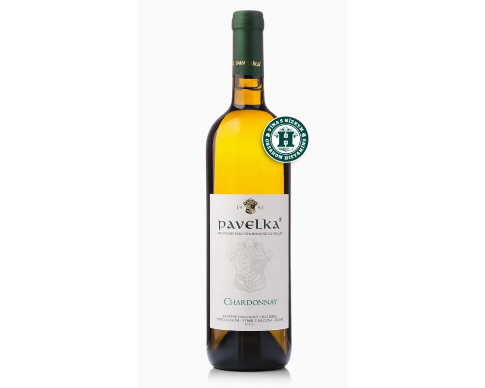 Vinárstvo Pavelka - Chardonnay - Biele, Suché - 0,75 l