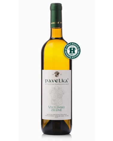 Vinárstvo Pavelka - Veltlínske zelené - Biele, Suché - 0,75 l