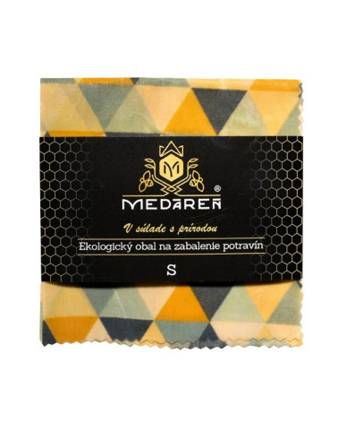 Voskový včelí obal na zabalenie potravín S "trojuholník"