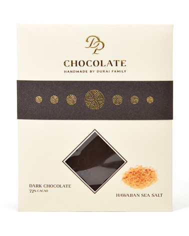 DP chocolate Tabuľková čokoláda Basic horká s morskou soľou (70g)