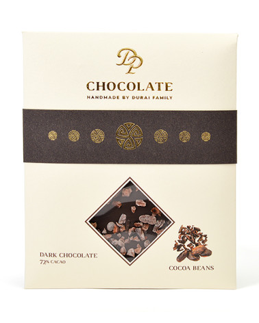 DP chocolate Tabuľková čokoláda Basic horká s kakaovým bôbom (70g)