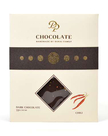 DP chocolate Tabuľková čokoláda Basic horká s čili (70g)