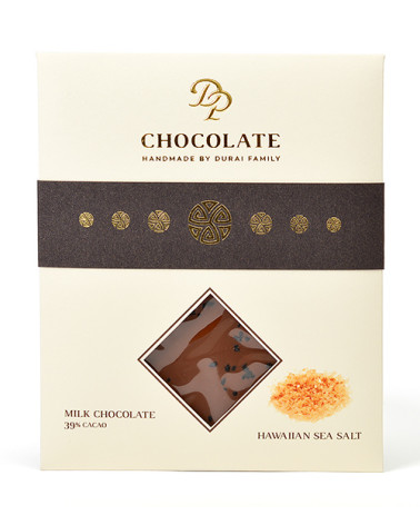 DP chocolate Tabuľková čokoláda Basic mliečna s morskou soľou (70g)