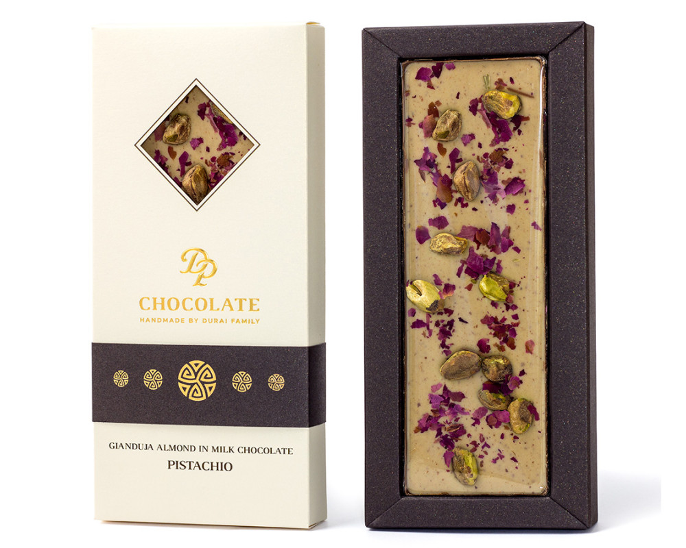 DP chocolate Tabuľková čokoláda Creativ Line Pistachio (90g)