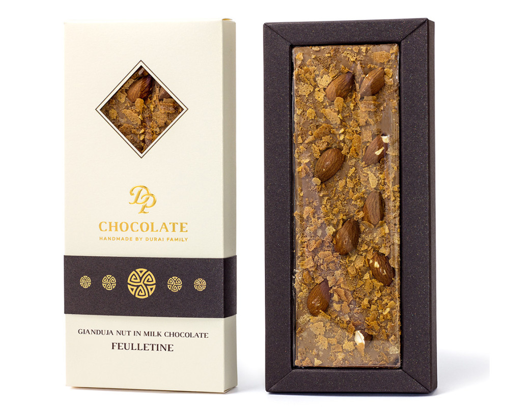 DP chocolate Tabuľková čokoláda Creativ Line Feulletine (90g)