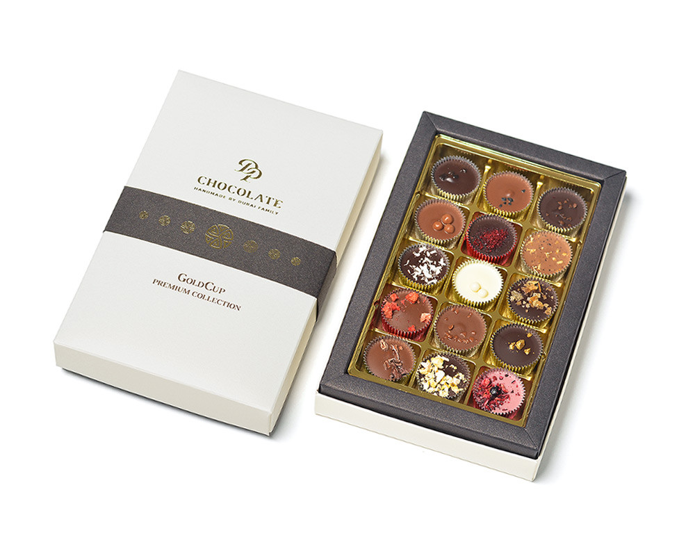 DP chocolate Bonboniéra Premium GoldCup 15 (120g)