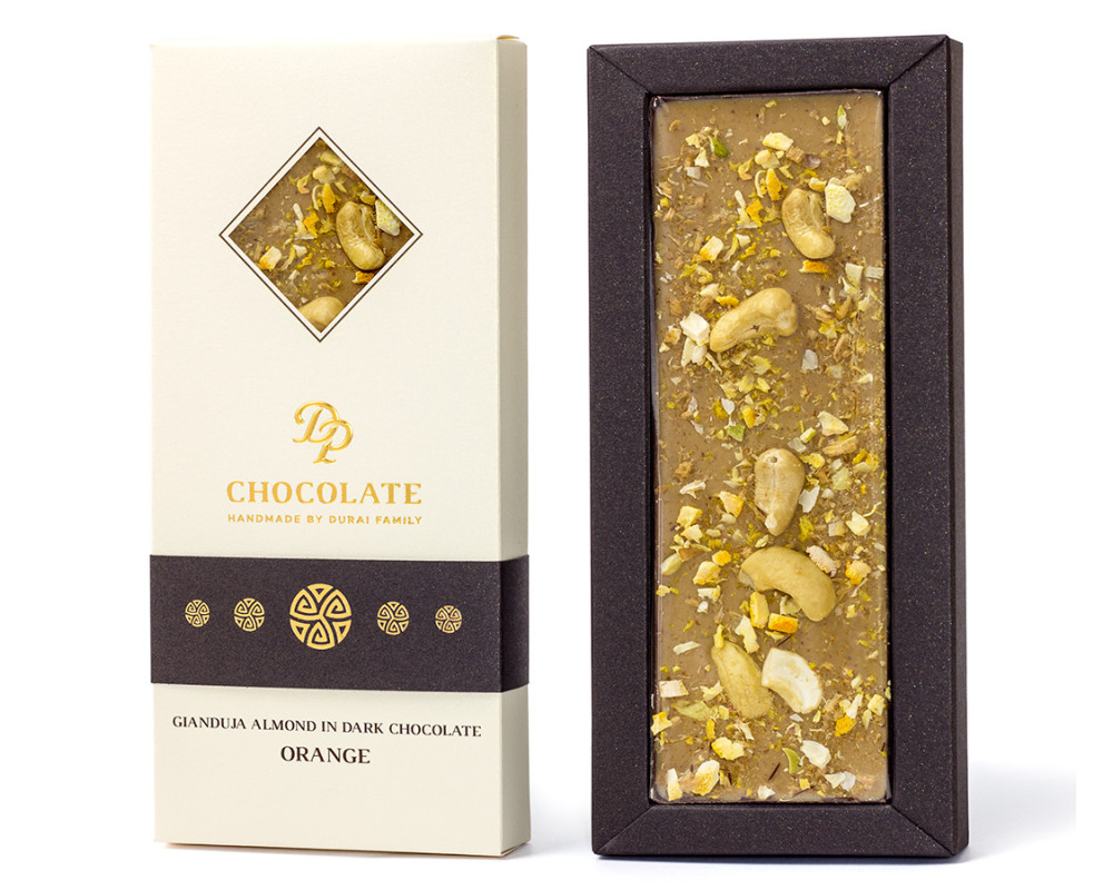 DP chocolate Tabuľková čokoláda Creativ Line Orange (90g)