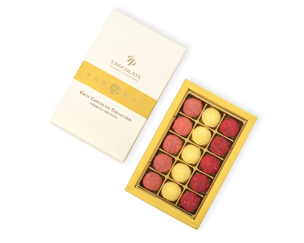 DP chocolate Bonboniéra Fruit Truffles Collection 15 (160g)