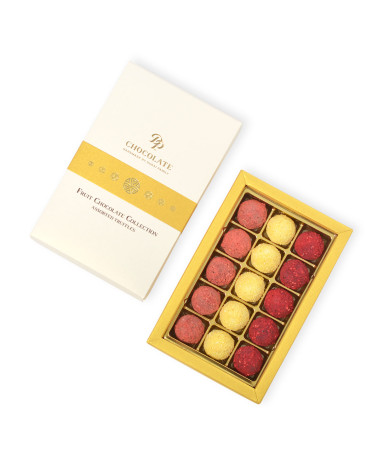 DP chocolate Bonboniéra Fruit Truffles Collection 15 (160g)