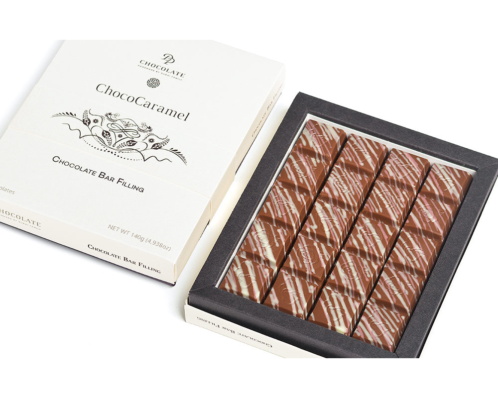 DP chocolate (CZ) Čokoládovo - karamelové tyčinky (4x35g) jednodruhové