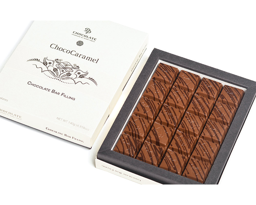 DP chocolate (CZ) Čokoládovo - karamelové tyčinky (4x35g) jednodruhové