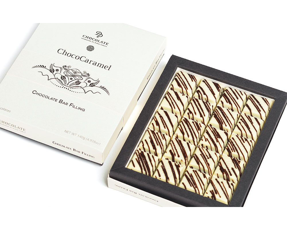 DP chocolate (CZ) Čokoládovo - karamelové tyčinky (4x35g) jednodruhové