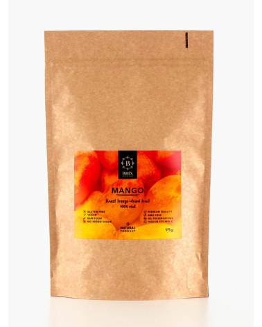 Mrazom sušené mango 95g - extra trvanlivý