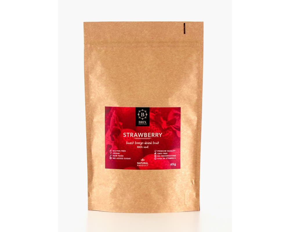 Mrazom sušená jahoda 75g - extra trvanlivý