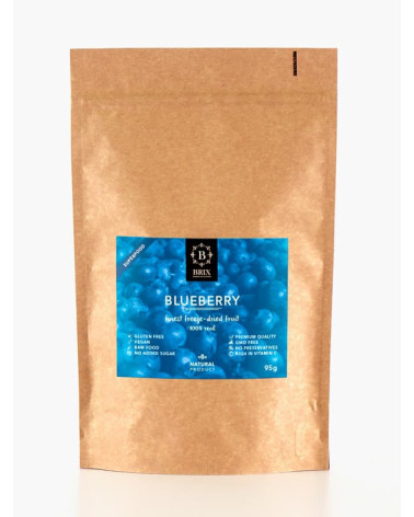 Mrazom sušená lesná čučoriedka 95g - extra trvanlivý