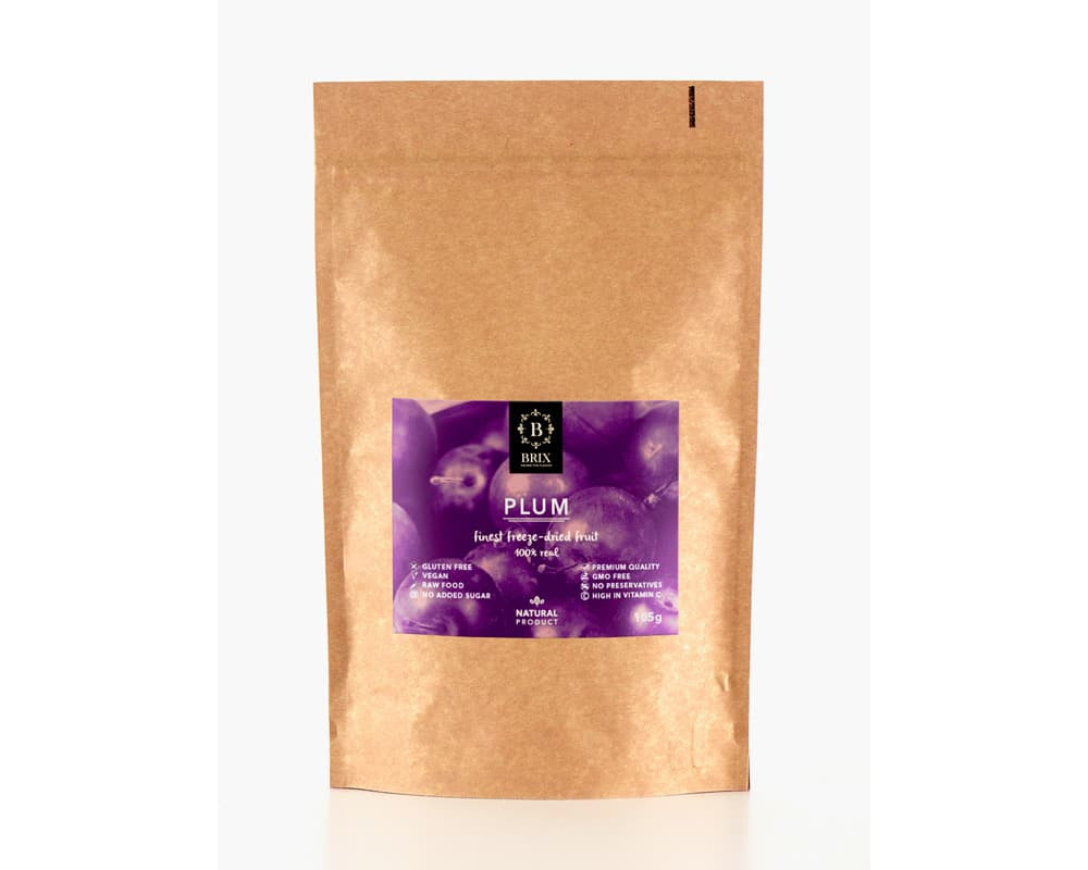 Mrazom sušená slivka 105g - extra trvanlivý