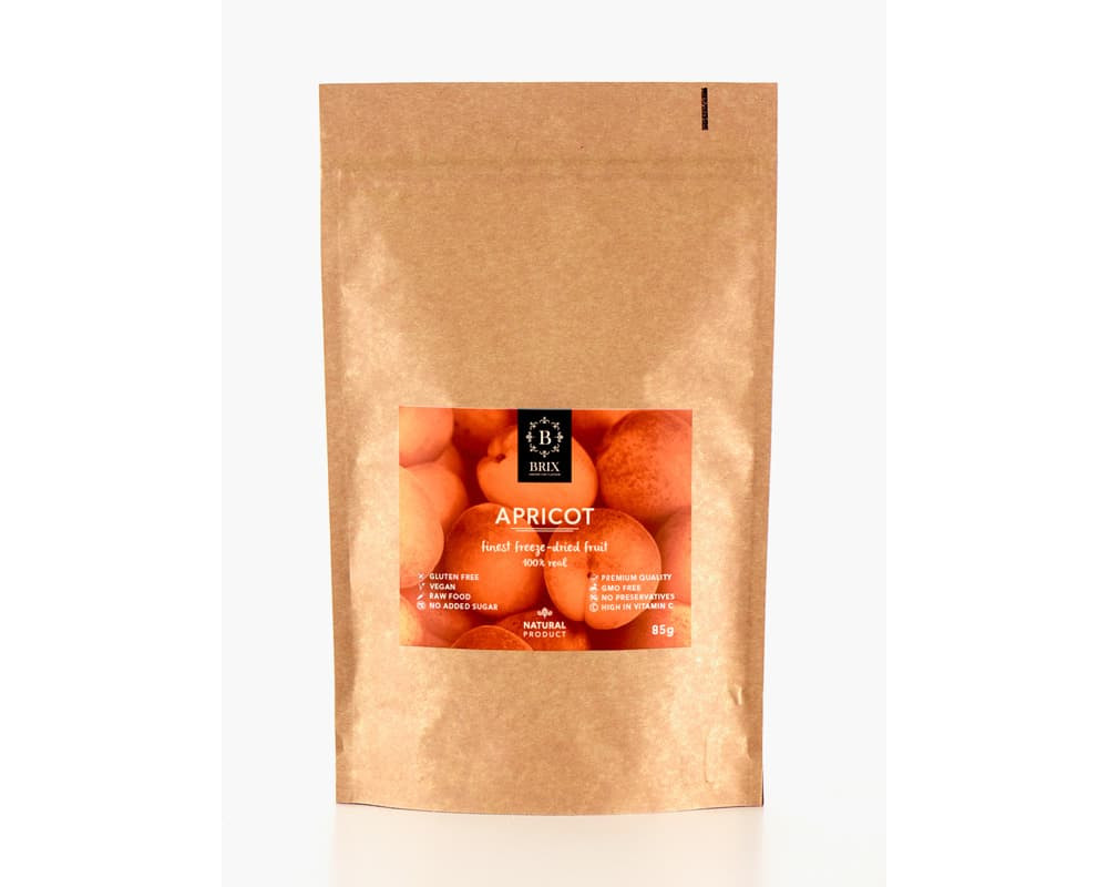 Mrazom sušená marhuľa 85g - extra trvanlivý