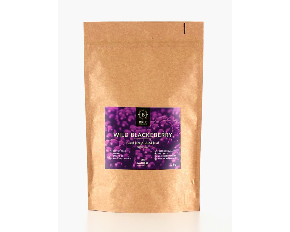 Mrazom sušená lesná černica 95g - extra trvanlivý