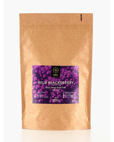 Mrazom sušená lesná černica 95g - extra trvanlivý