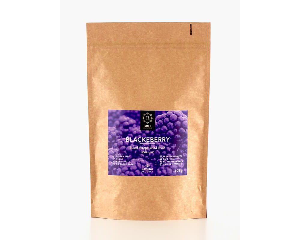 Mrazom sušená černica 105g - extra trvanlivý