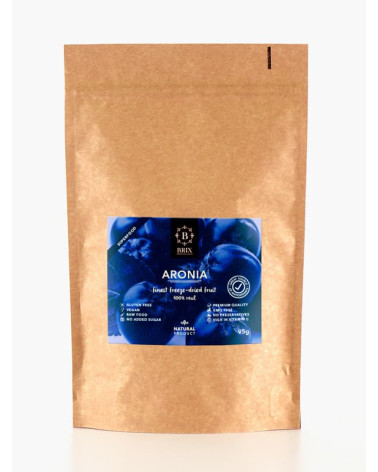 Mrazom sušená arónia 155g - extra trvanlivý