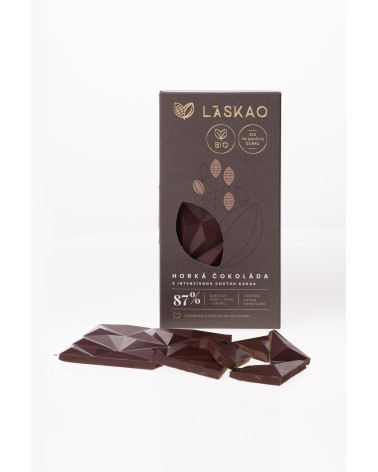 BIO 87 % Horká čokoláda